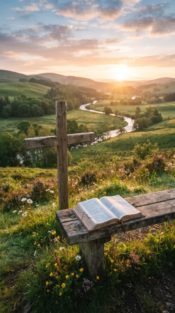 Cross_and_Bible_in_landscape_