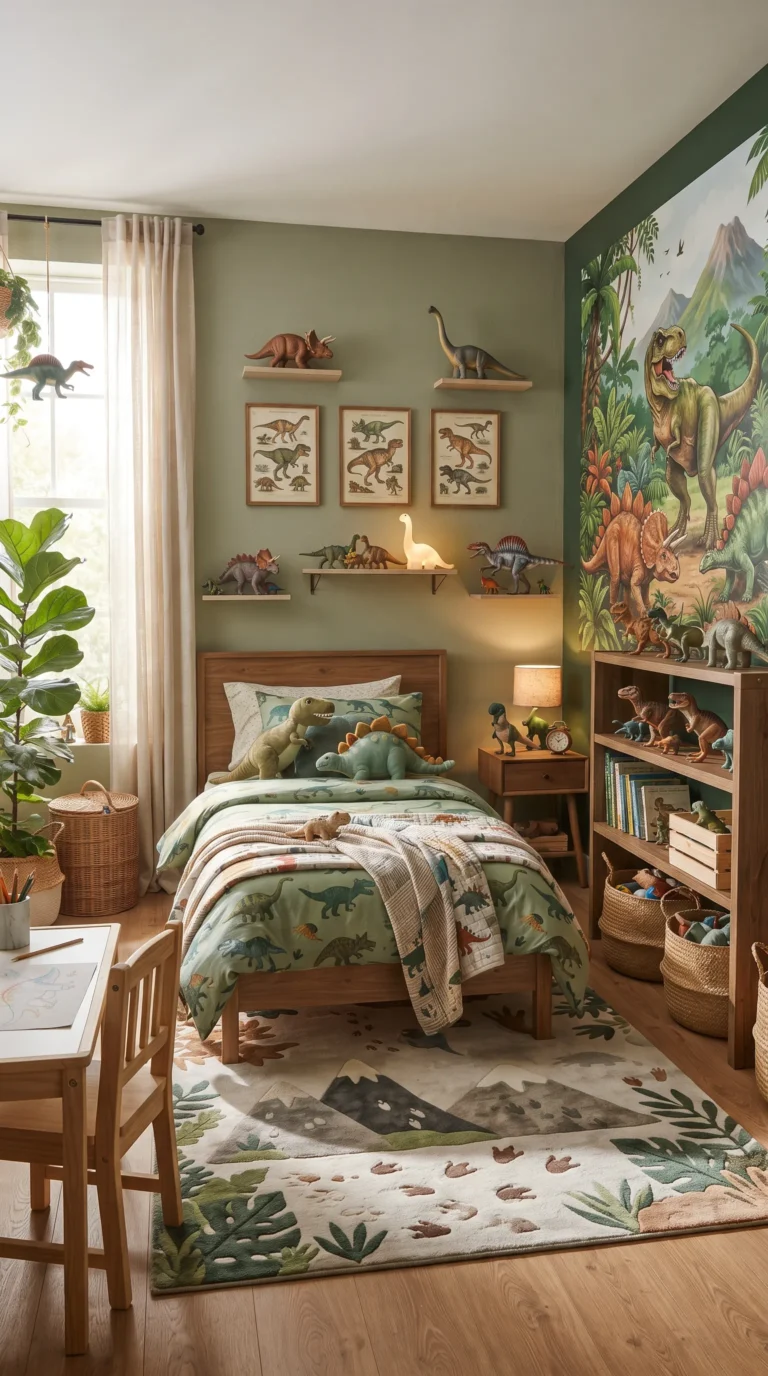 Dinosaur Bedroom Ideas That Make the Theme Feel Special