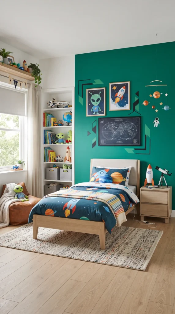 Green_bedroom_with_alien_artwork_