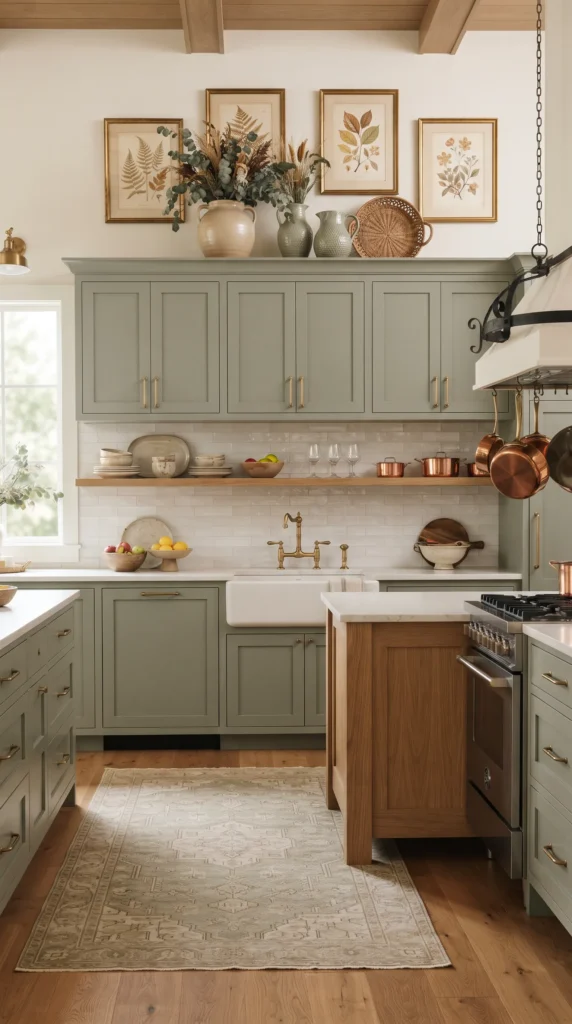 Kitchen_with_sage_green_cabinets_
