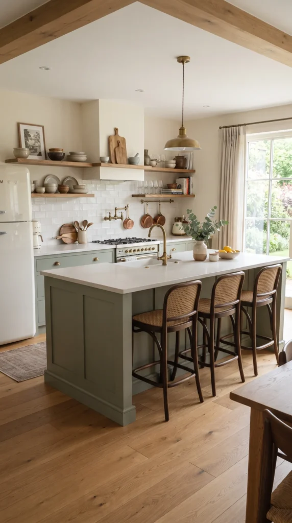 Kitchen_with_sage_green_island