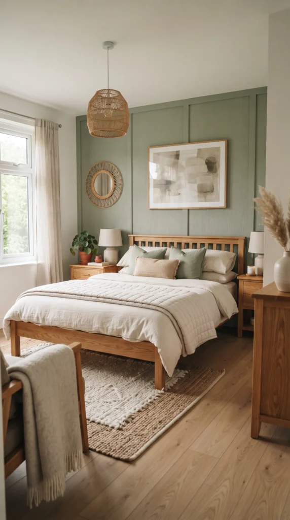Sage_green_bedroom_with_bed_