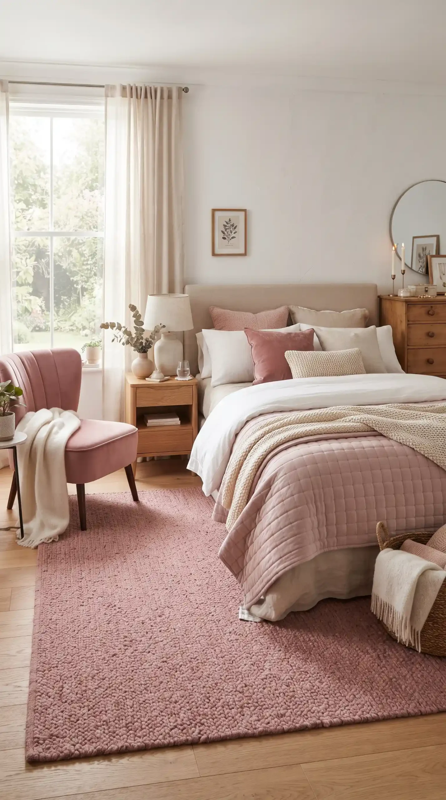 Bedroom_with_pink_accent_chair_
