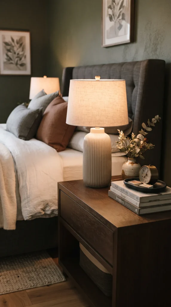 Bedside_lamp_and_decor_items_
