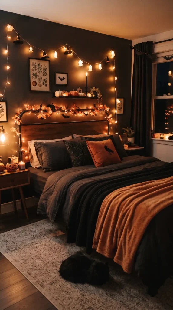 Cozy_Halloween_bedroom_interior_