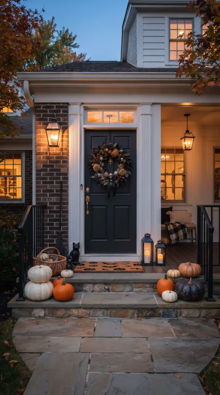 Decorated_Halloween_porch_exterior_