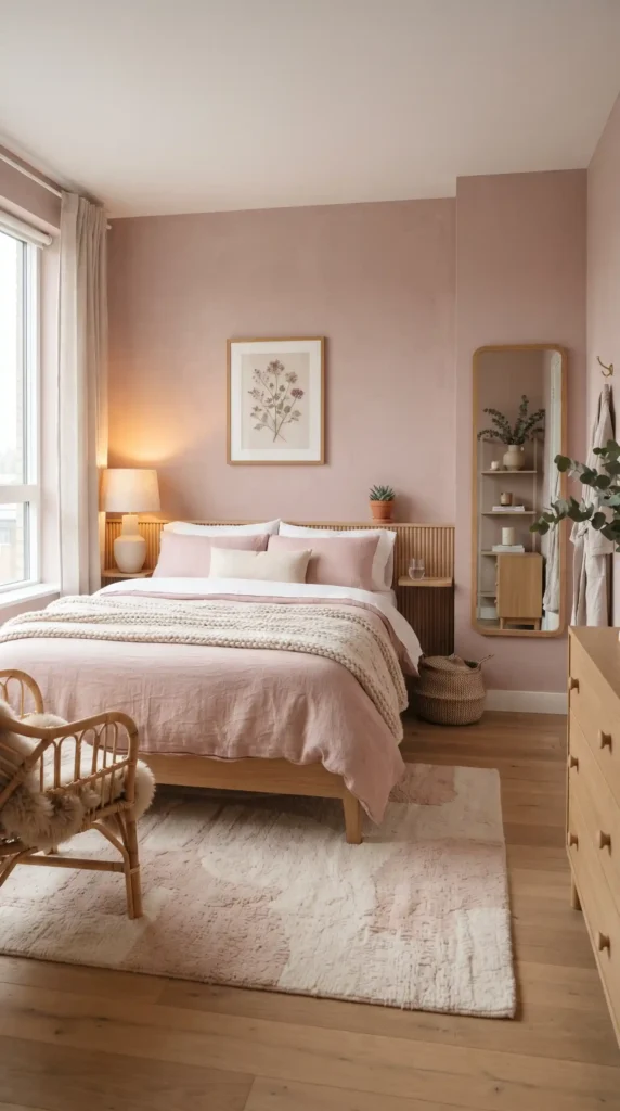 Dusty_pink_bedroom_interior_2
