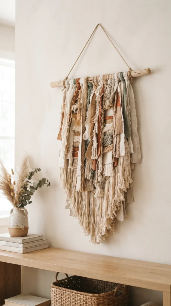 Fabric_wall_hanging_on_dowel_
