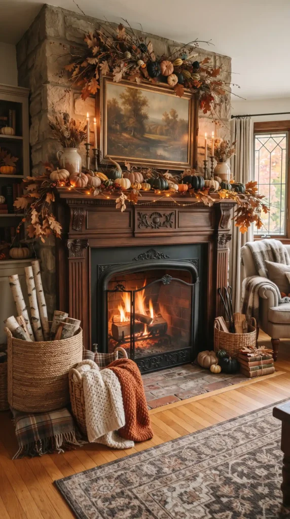 Fireplace_decorated_with_Hallowe…_