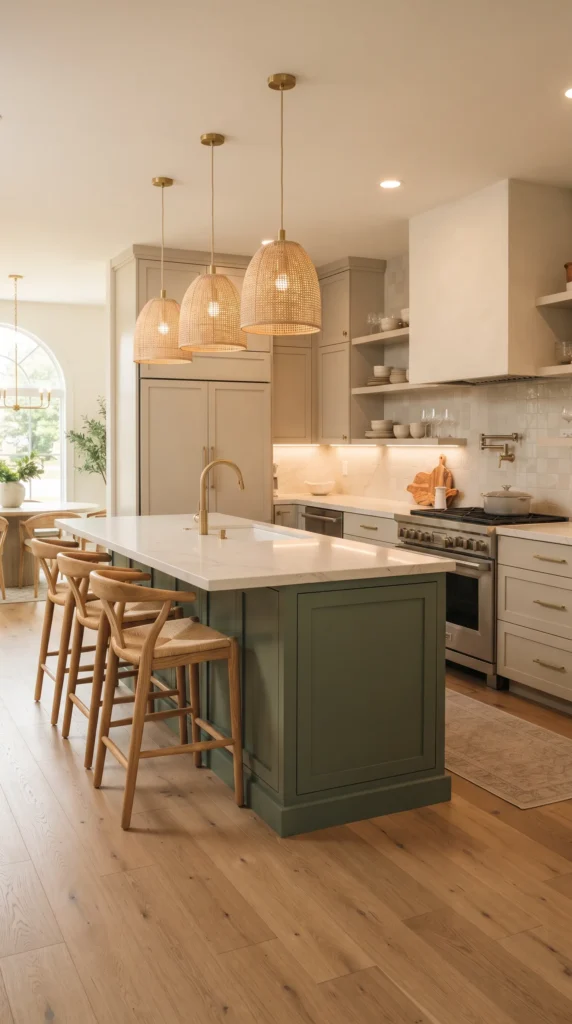 Kitchen_with_sage_green_island_