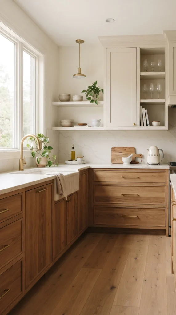 Modern_kitchen_with_oak_cabinets_