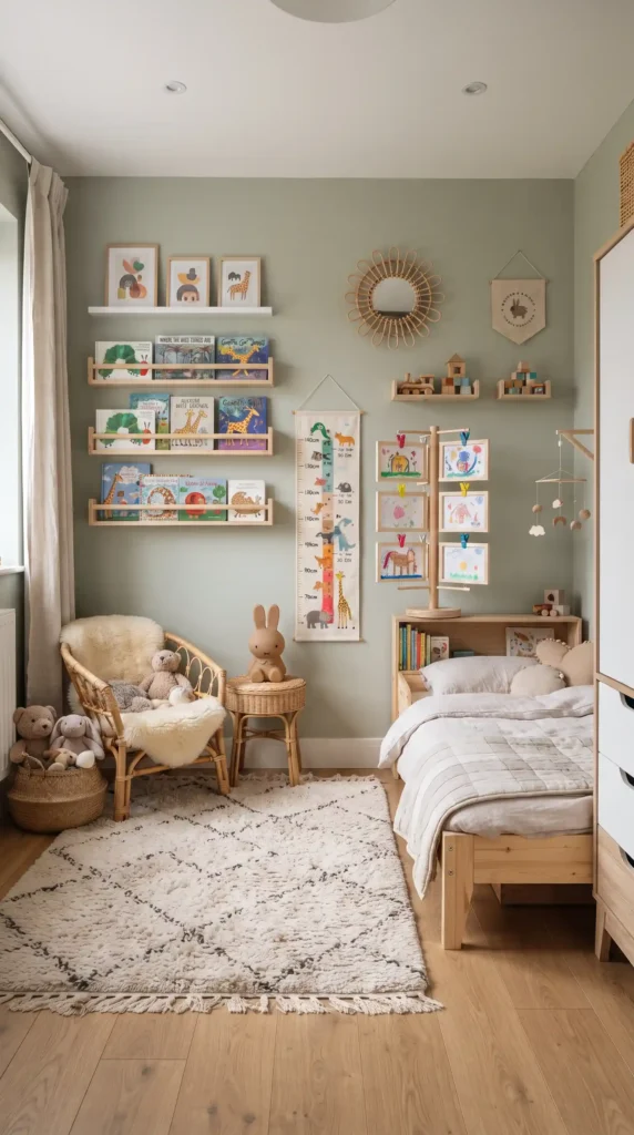 Toddler_bedroom_with_wall_shelf_