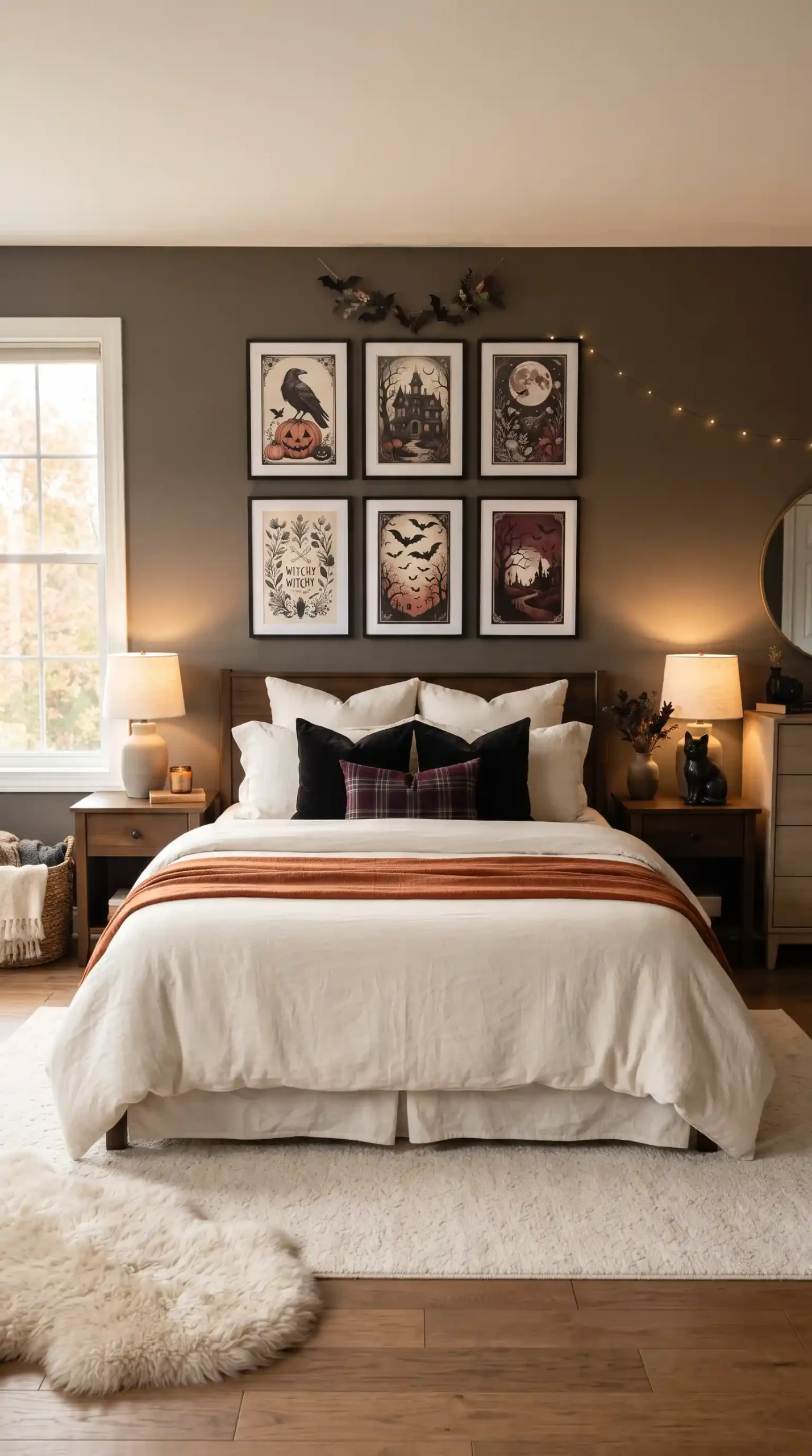 Balanced_Halloween_bedroom_styling_