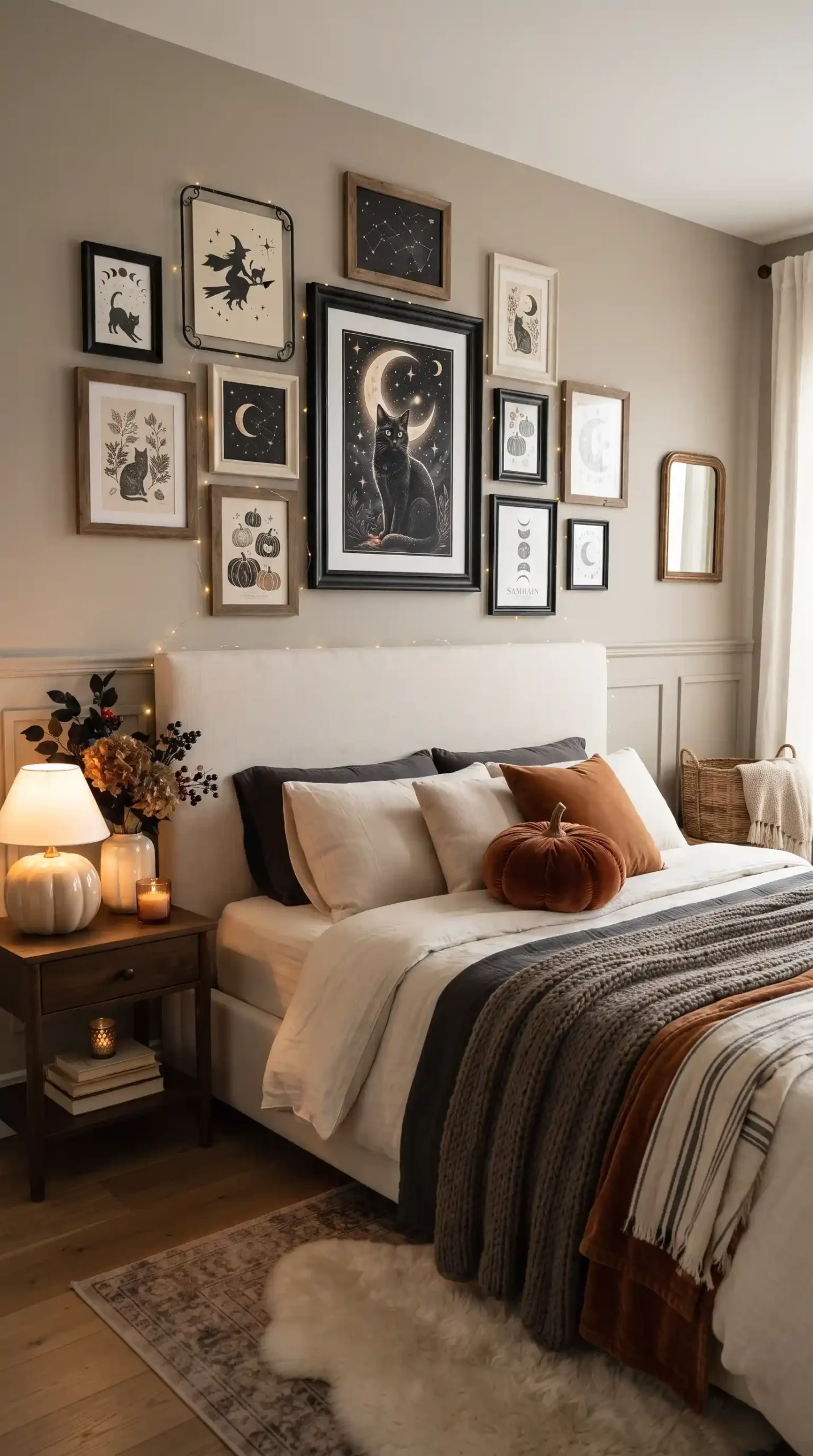 Cat_artwork_bedroom_wall_display_2