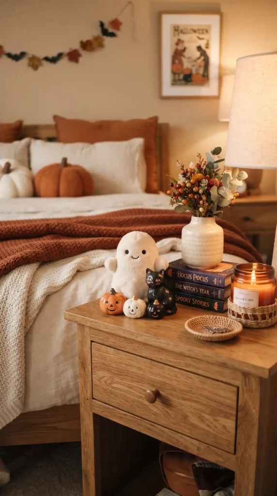 Decorating_Halloween_nightstand
