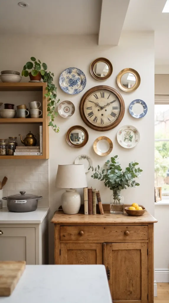 Decorative_kitchen_wall_with_plates_