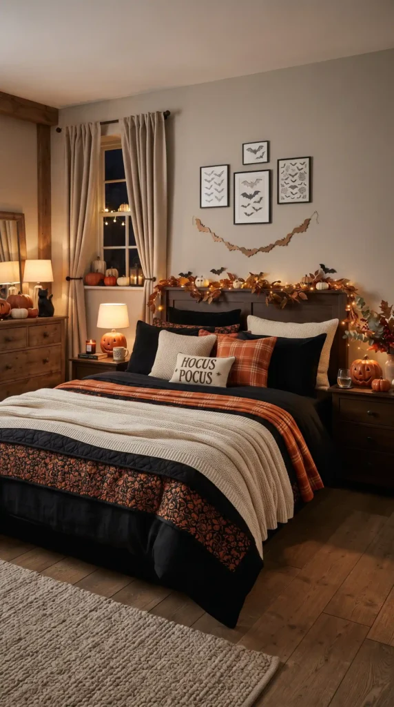 Halloween_bedroom_with_fall_decor_