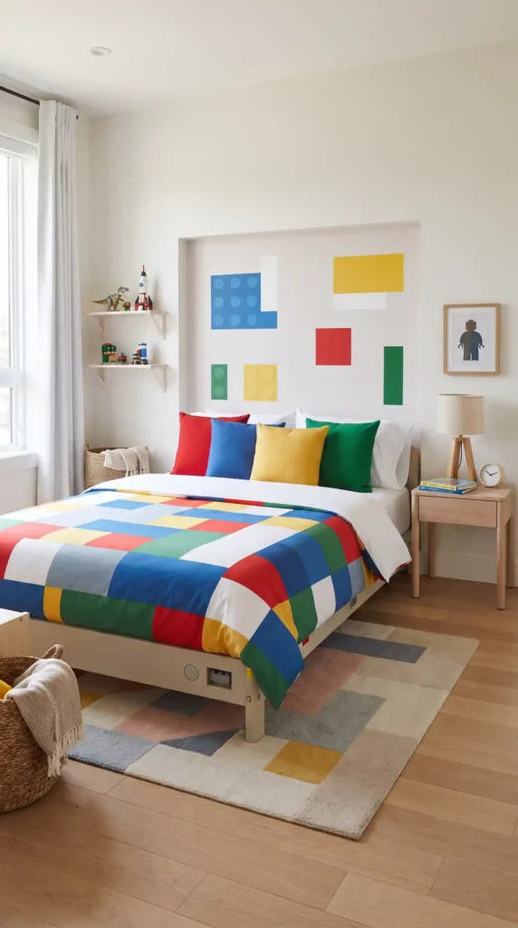 LEGO_themed_kids_bedroom_bed_