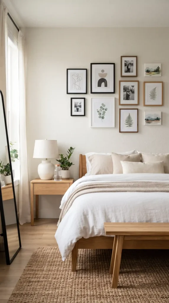 Modern_bedroom_with_gallery_wall_