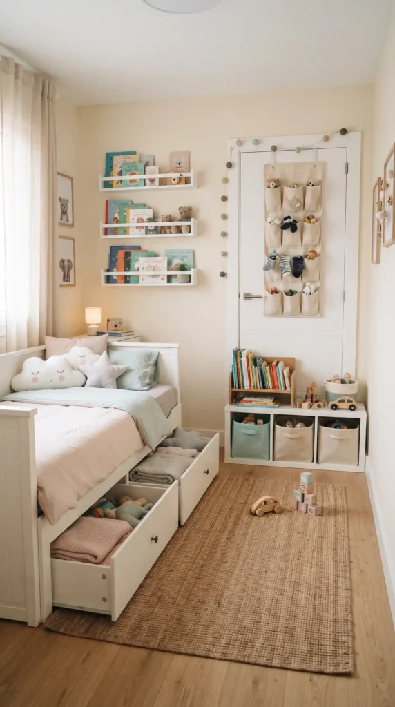 Organized_kids_room_storage_design