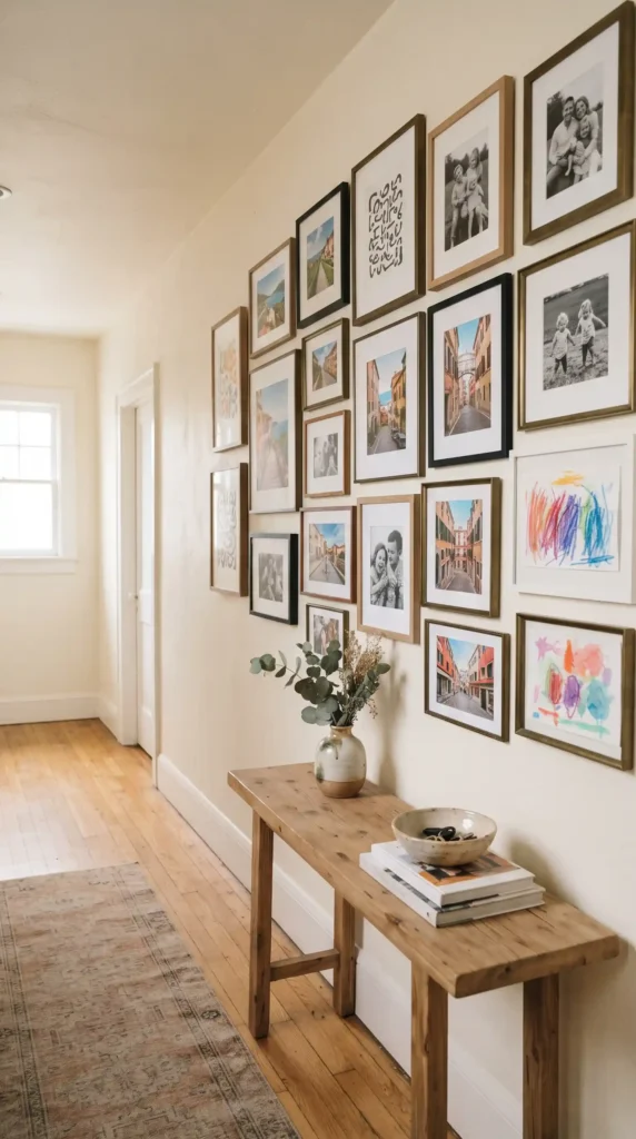Personalizing_hallway_gallery_wall_