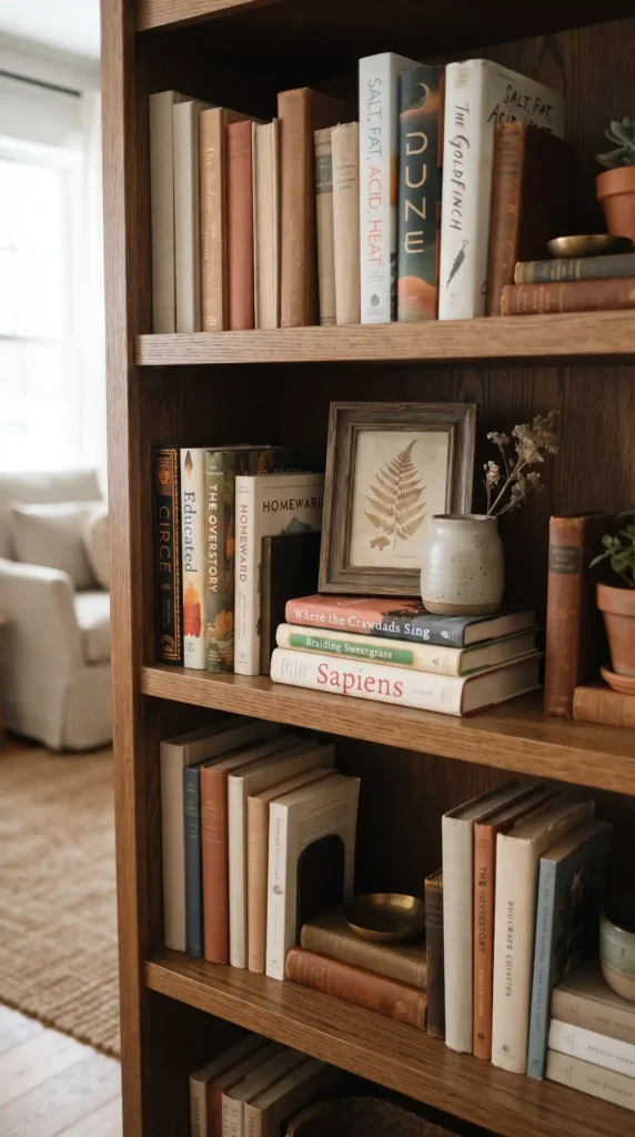 Styling_living_room_bookcase_