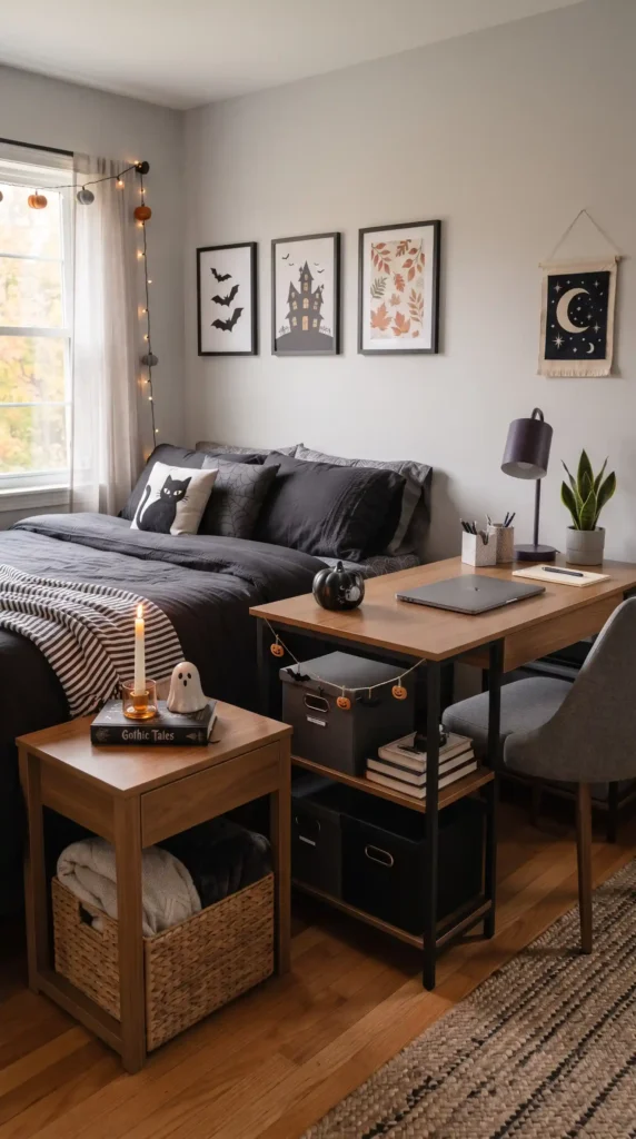 Styling_teen_Halloween_bedroom_