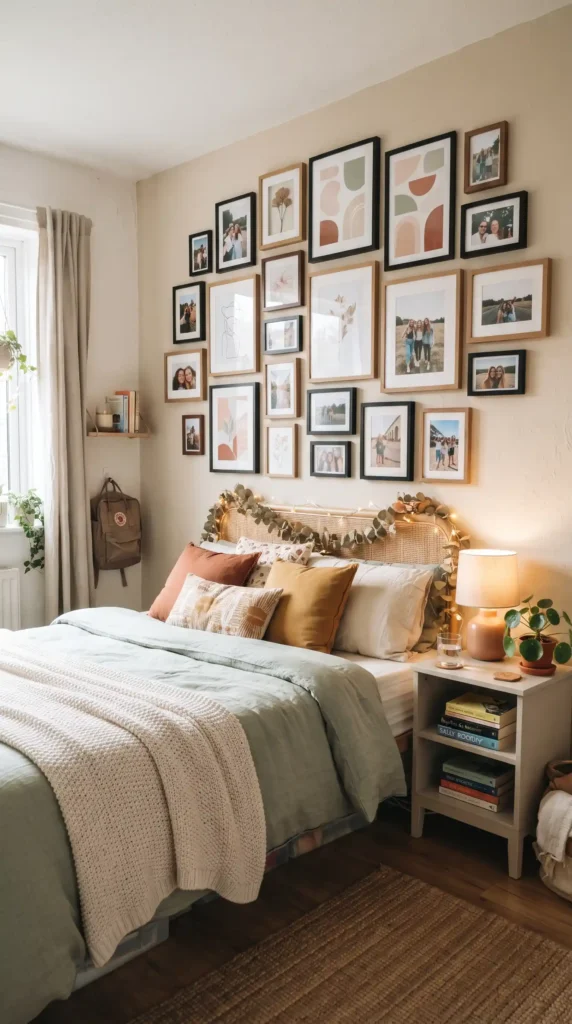 Teen_bedroom_with_gallery_wall_